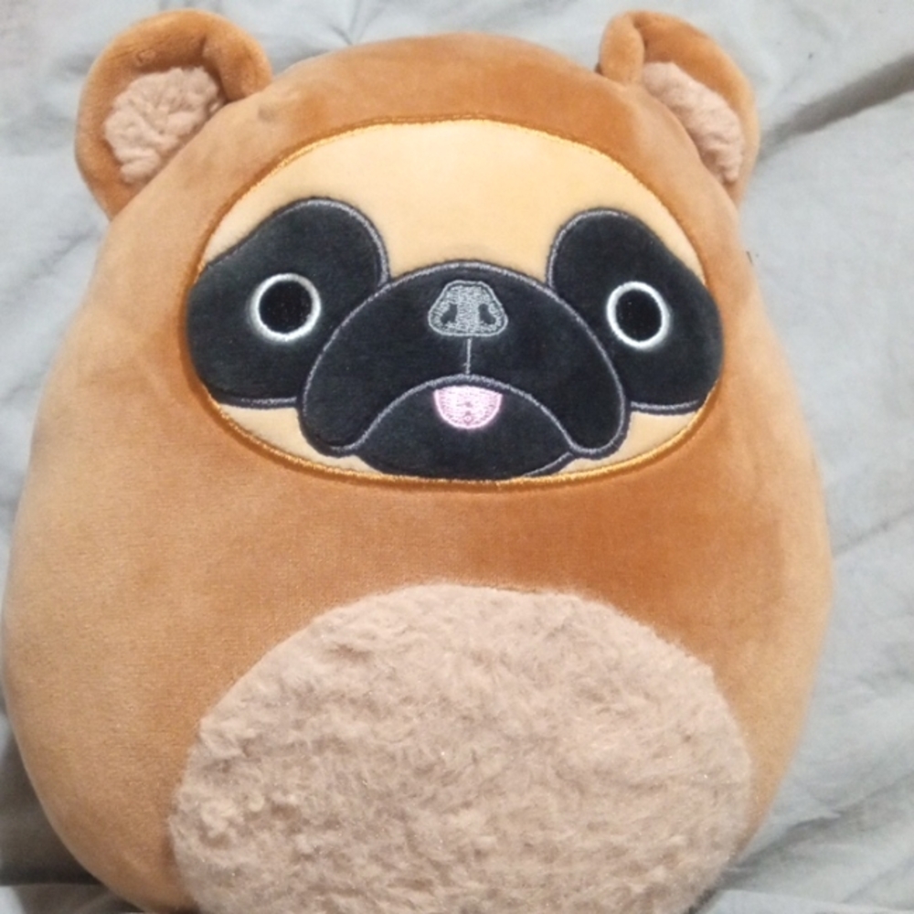 Squishmallows Pug Puppy Dog
